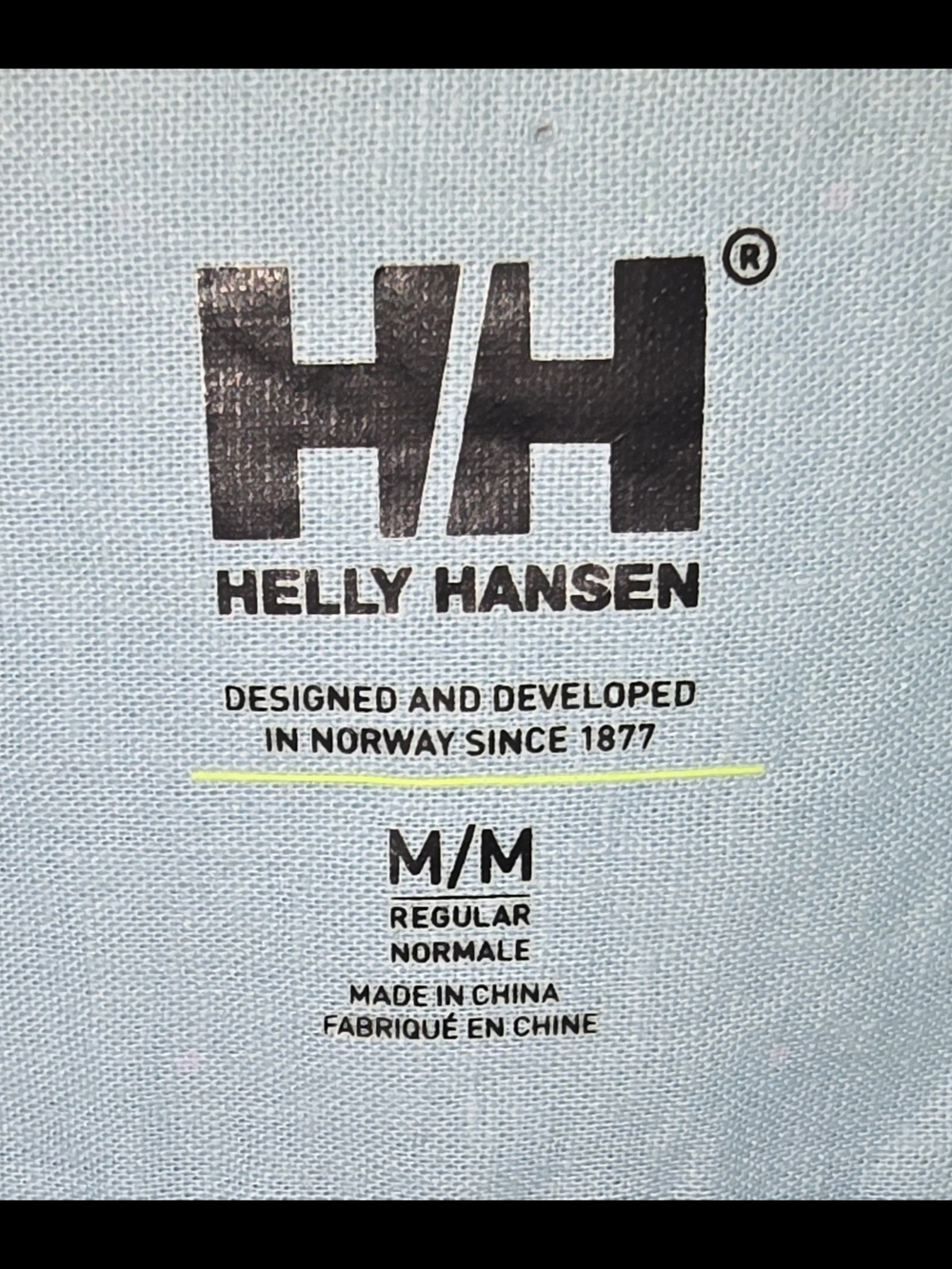 Helly Hansen Men's Light Blue Shirt - M